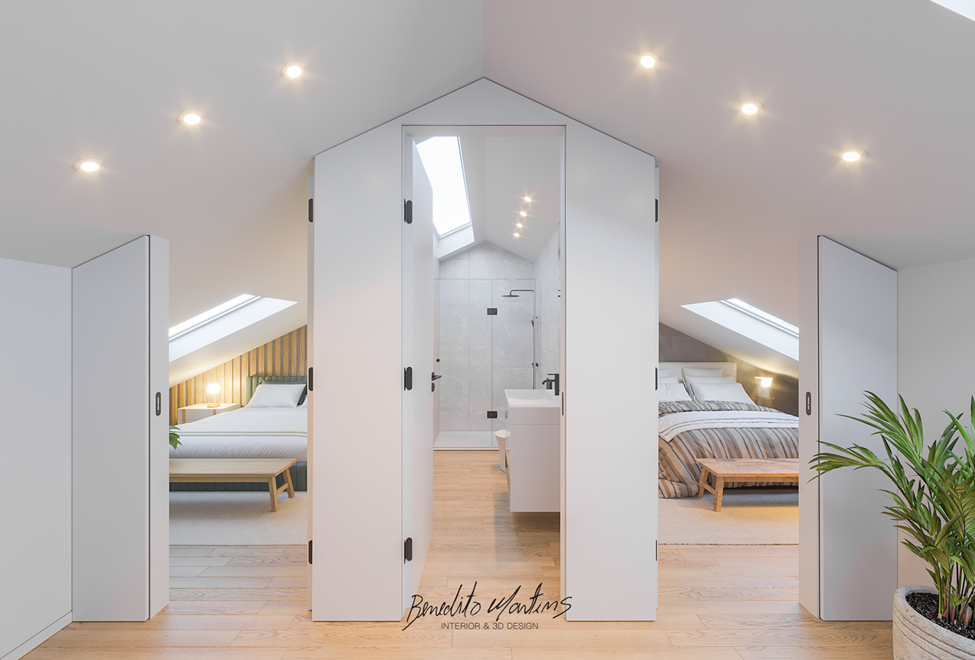 interior design  decor architecture 3dvisualization 3D wood living room kitchen bathroom bedroom