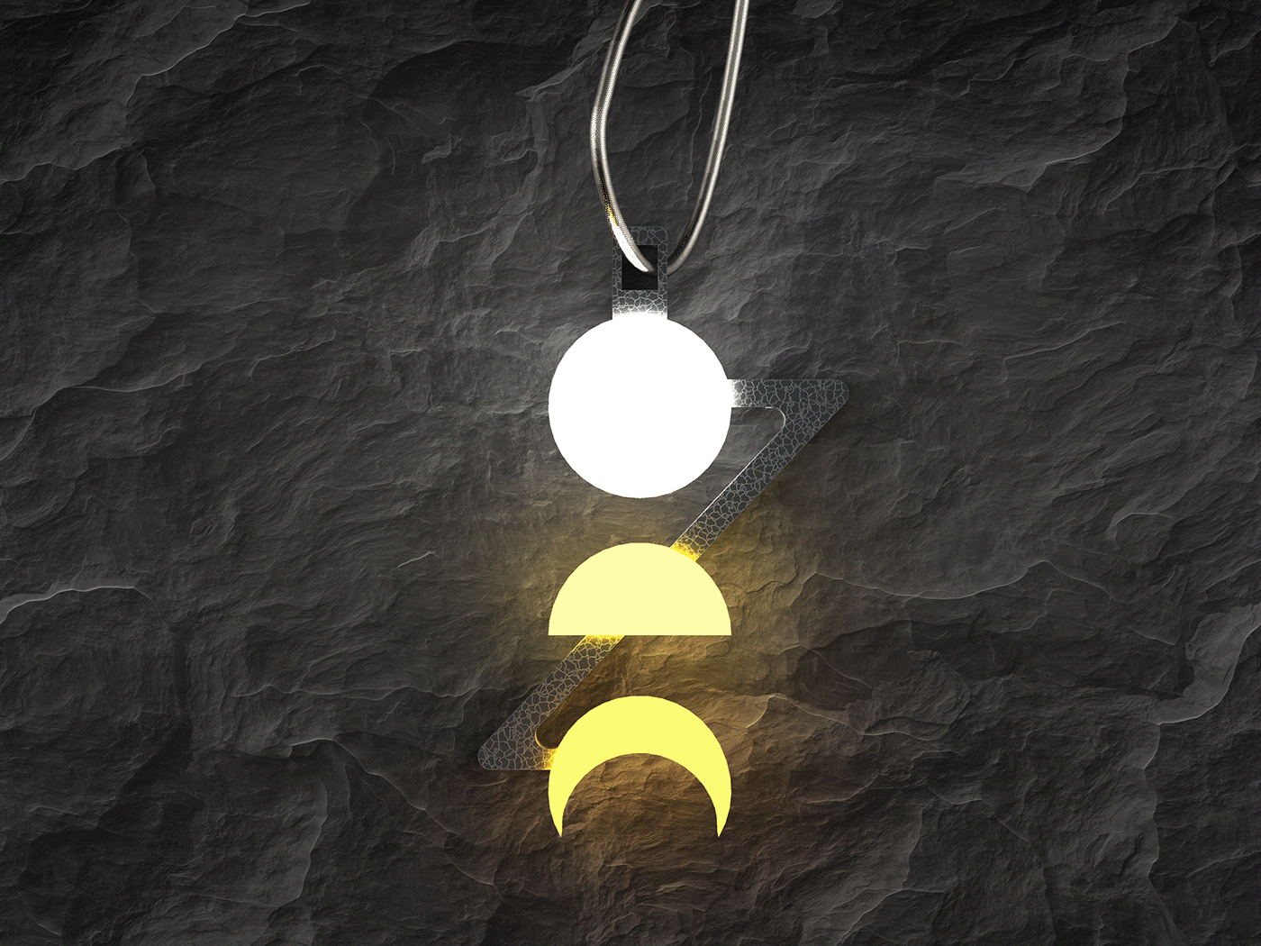 GIZEMLI Kolye kolye ucu Mistik Mystic Necklace pendants product design  ürün tasarımı
