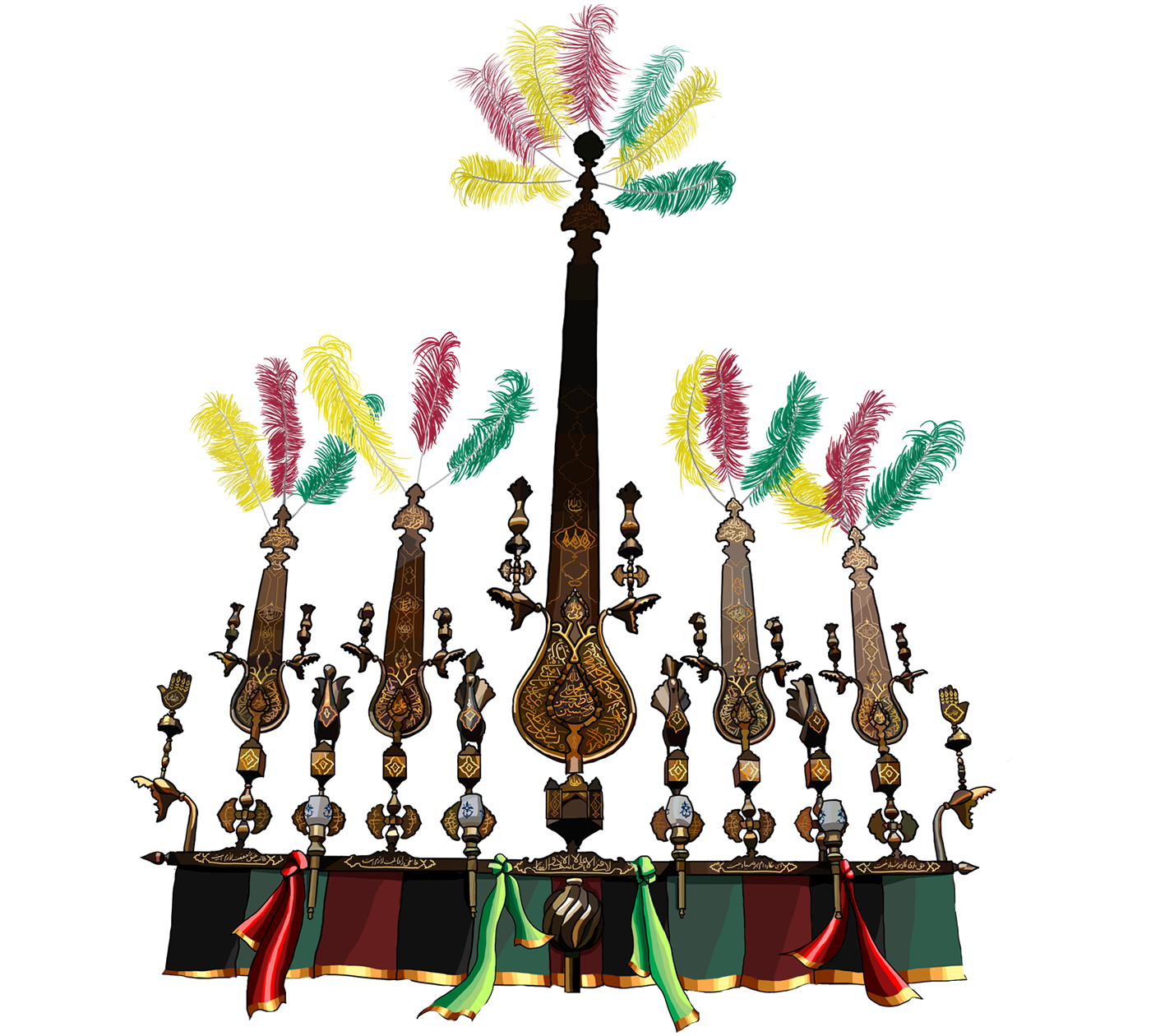 culture Muharram Custom tradition Eastern colorful vibrant Beautiful breath taking symbolism signs identity visual Event festival