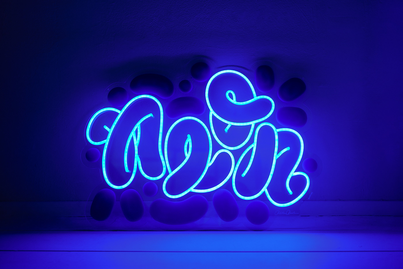 Lighting Design  lettering type neon typography   logo Interior Decoration light Custom Led neon