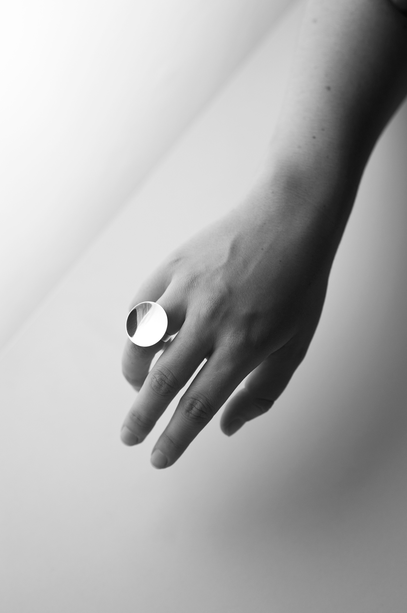 jewelry silver ring bw black and white BW photography design