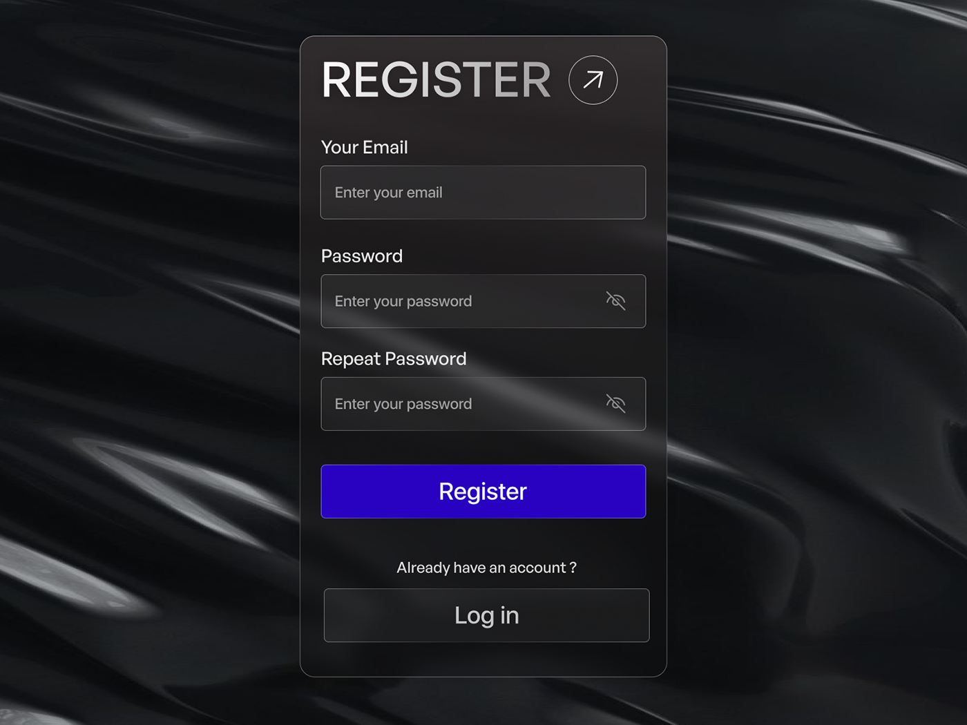 design UI/UX Figma registration form Web Design  ui design login page login ux user interface