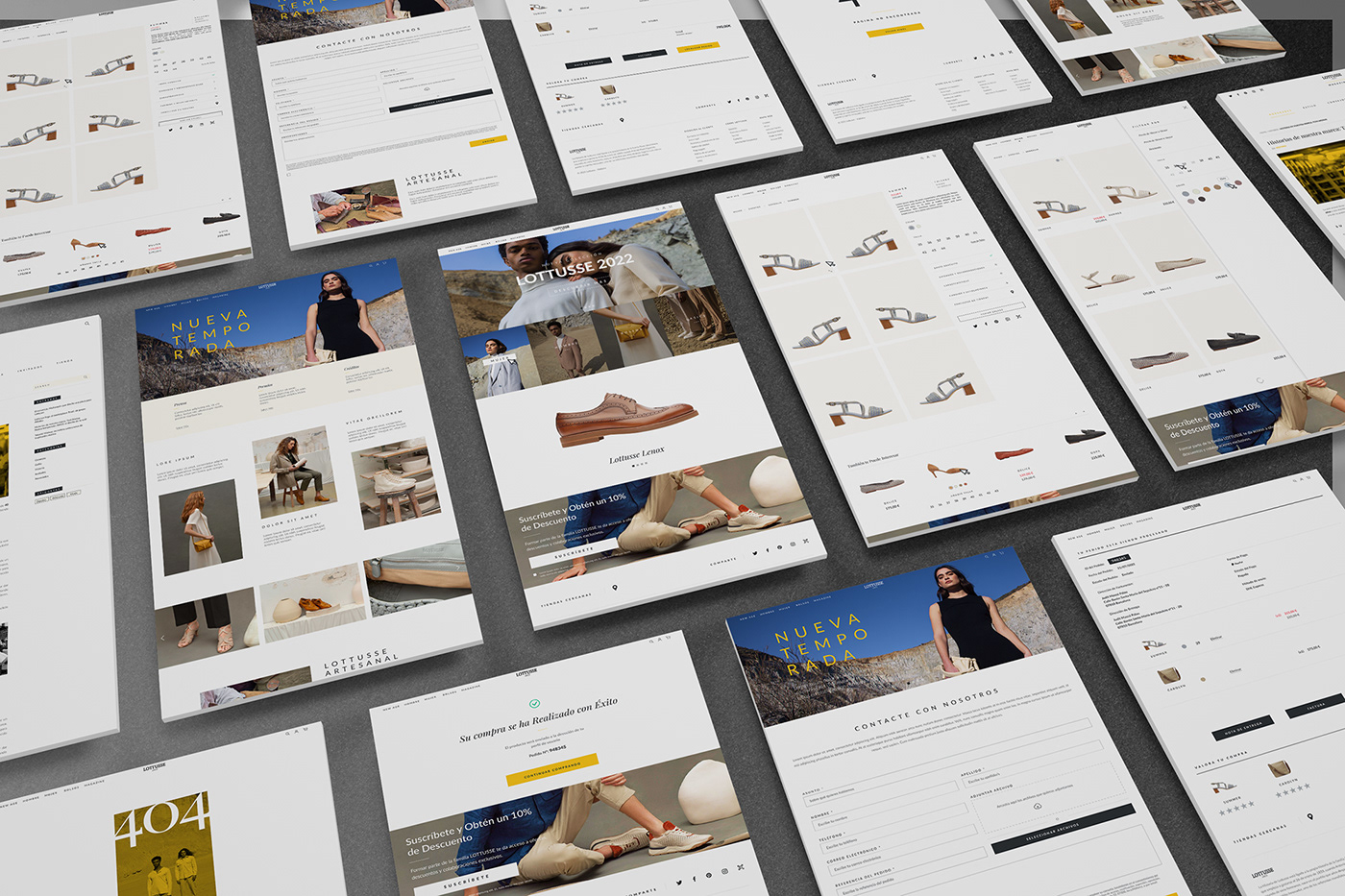 design lottusse shoes Web