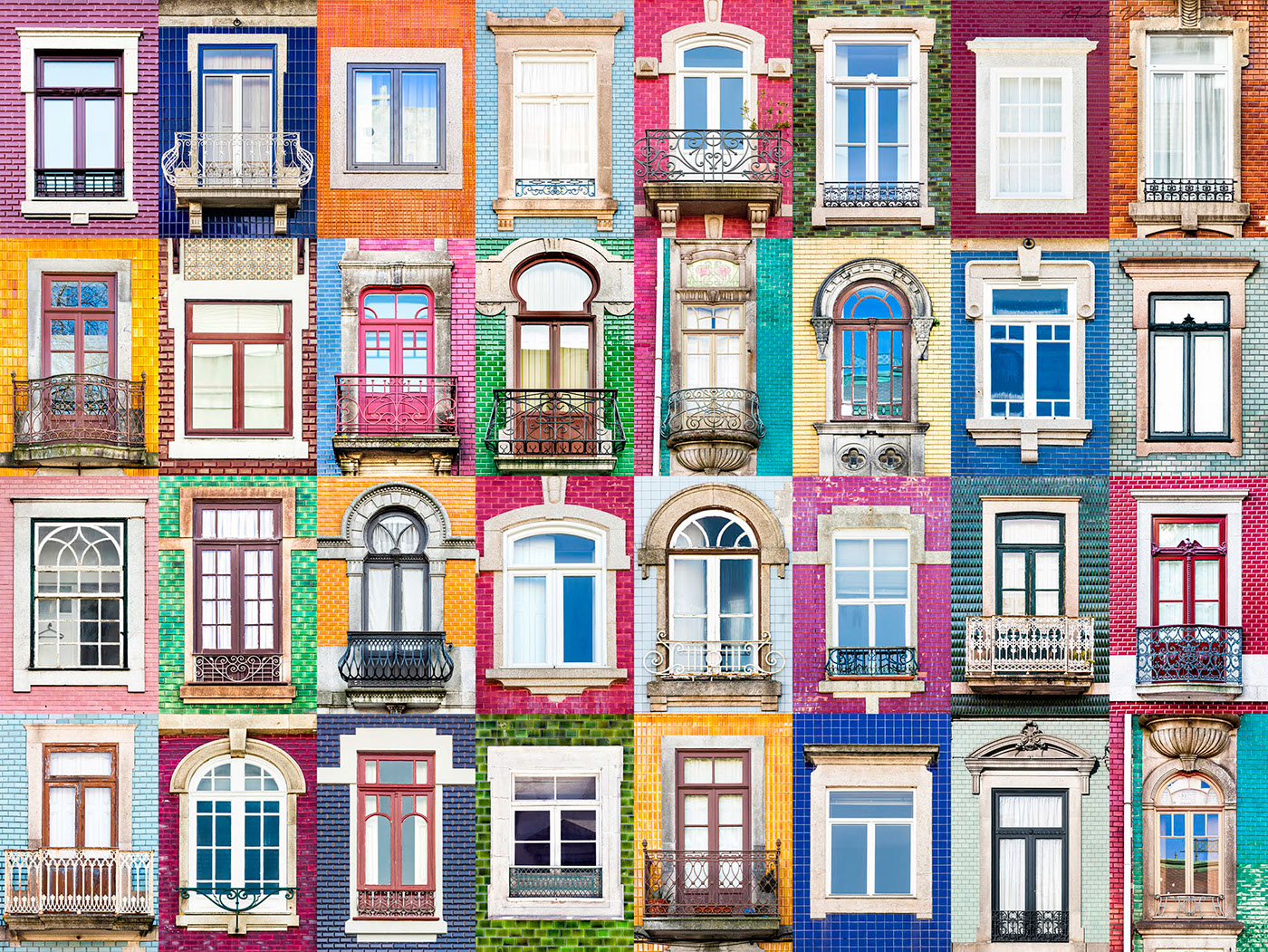 windows of the world Window Portugal Italy Travel documental Collection