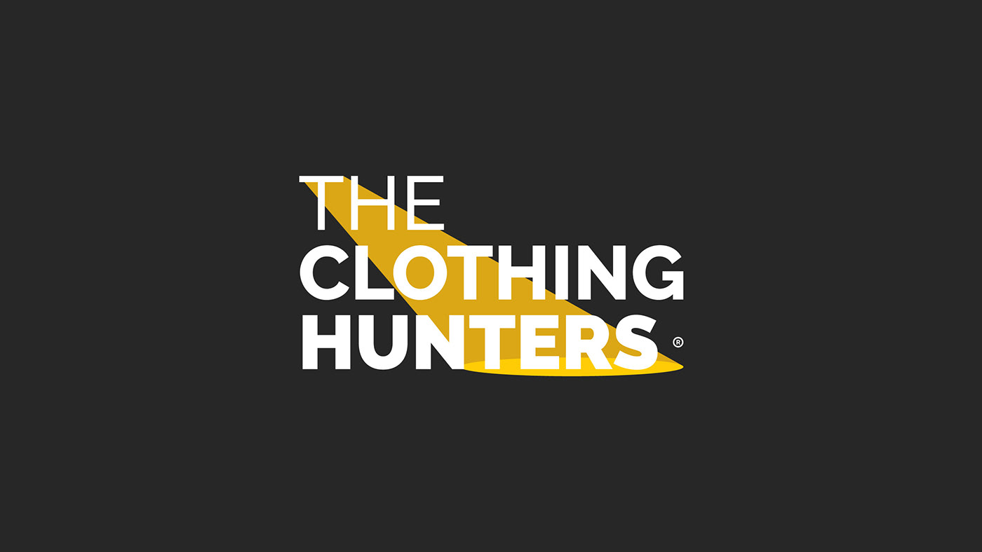clean CLOTHES BRAND Clothing hunter logo Logo Design minimal logo Modern Logo professional reseller