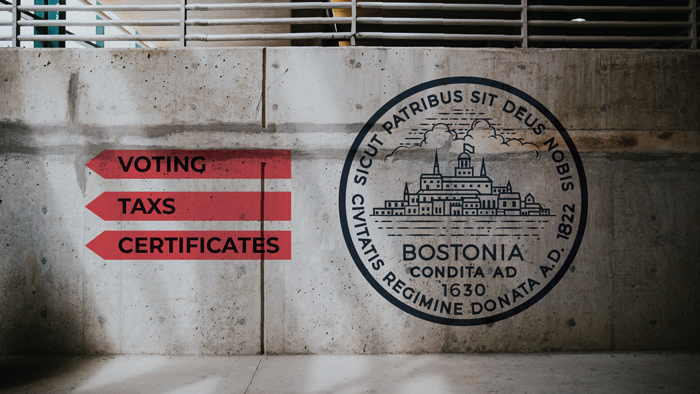 Government seal city seal boston logo Massachusetts