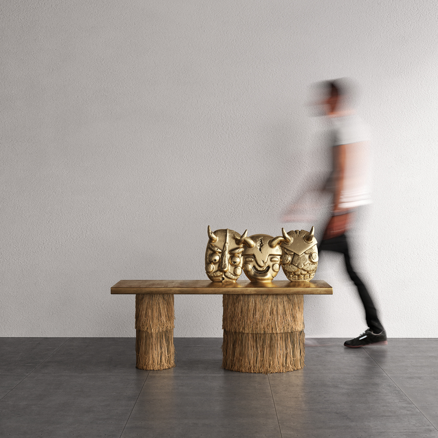 bench brass bronze Carnival design furniture homedecor interiordesign lazarim product design 