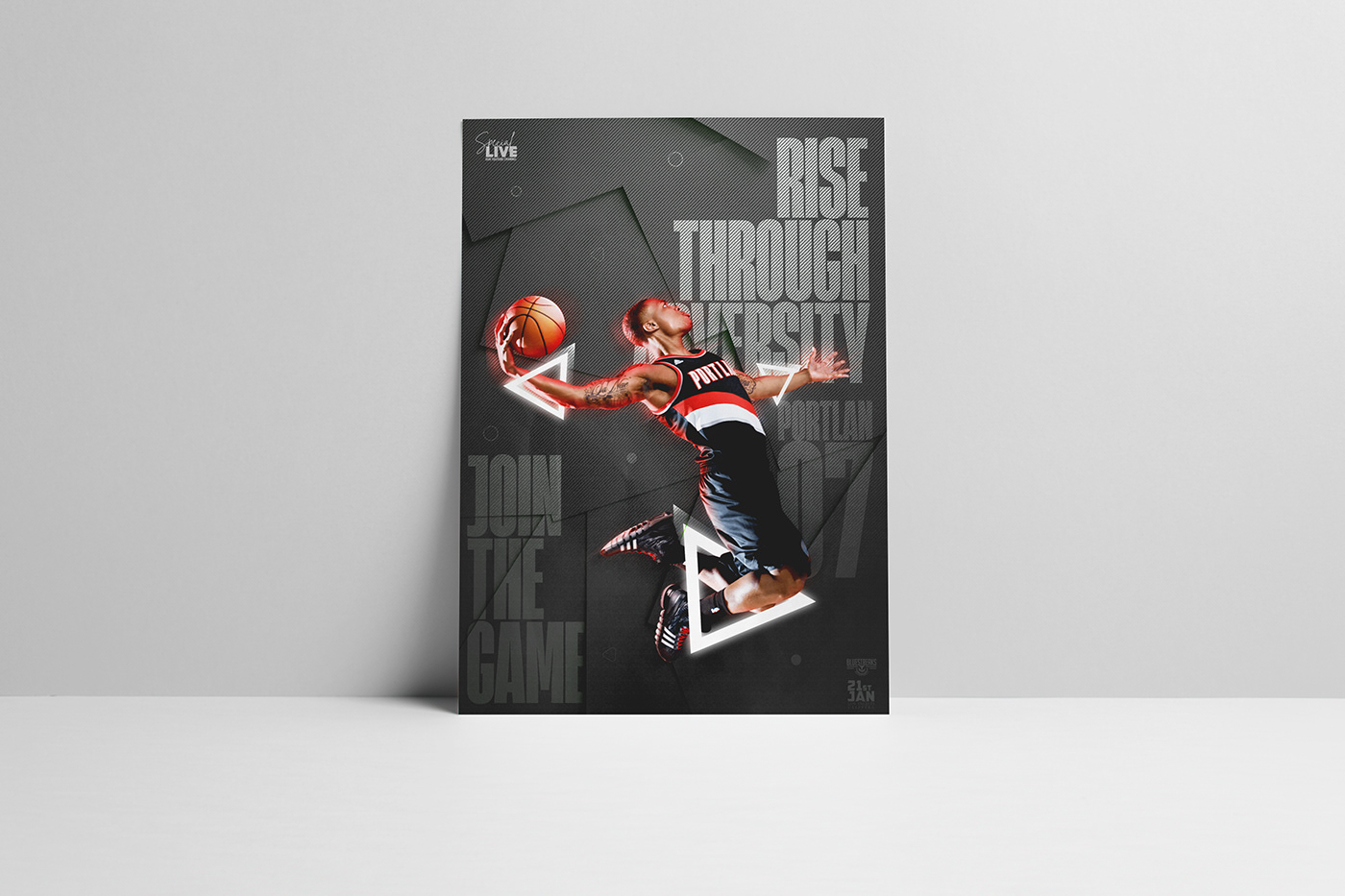 Basketball Poster design