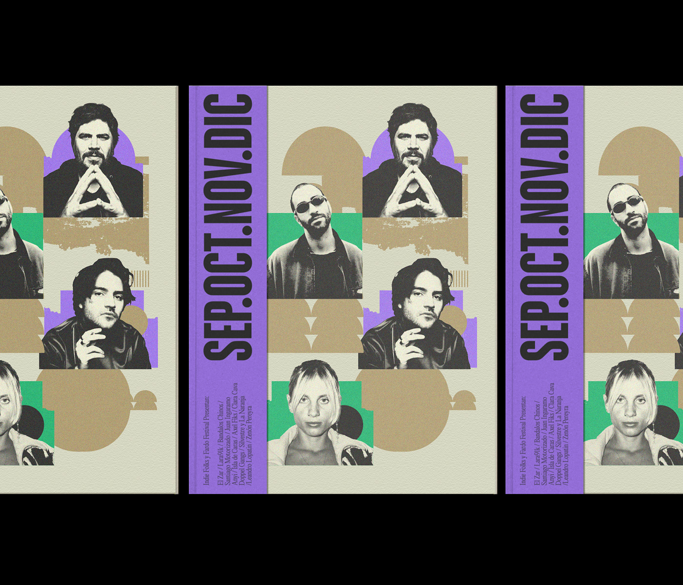 design festival graphic design  indie music Outdoor poster Show social media