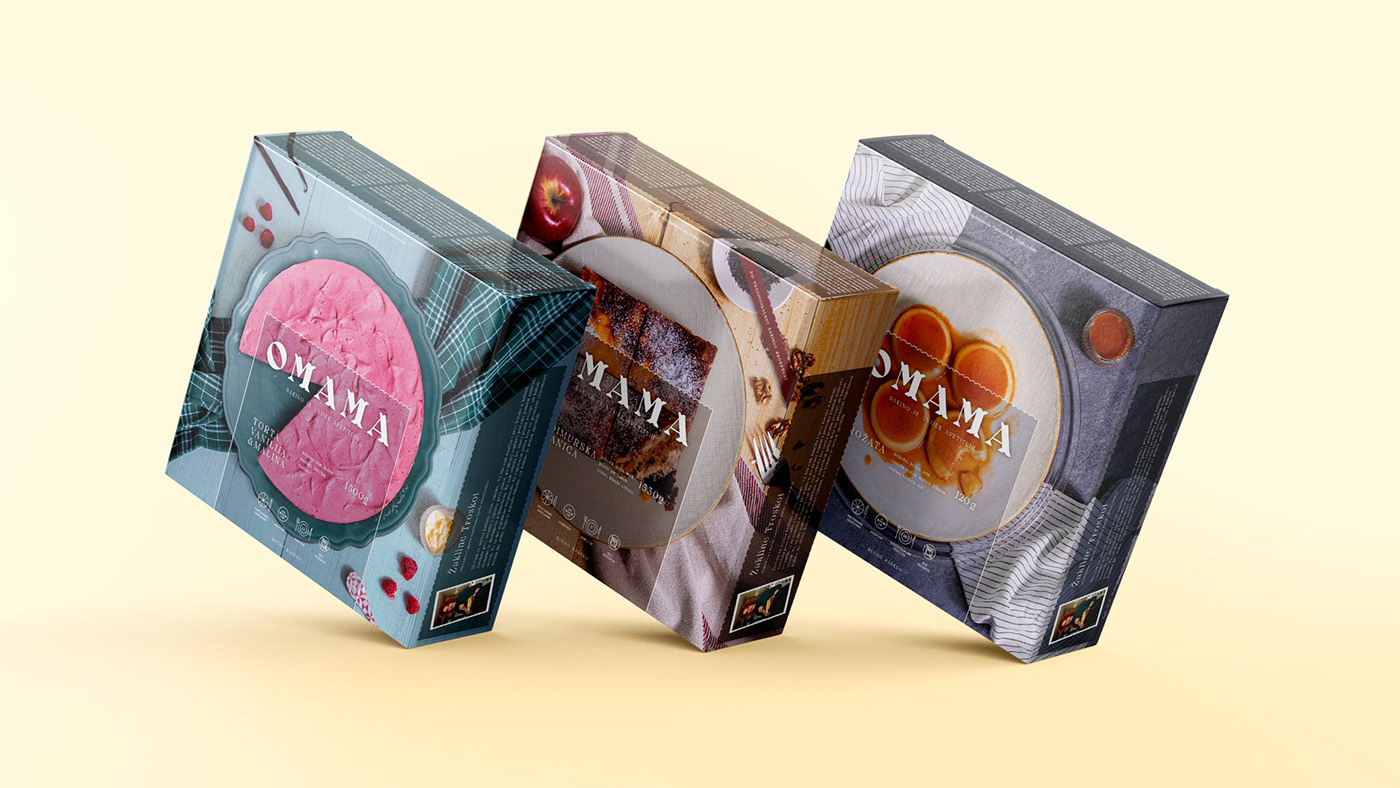 branding cakes Croatia Food logo pastry Sweets traditional visual identity