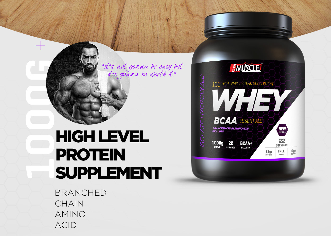 protein whey jar box iphone ios sport Bodybuild muscle supplament e-commerce BodyBuilding nutriens brand UI
