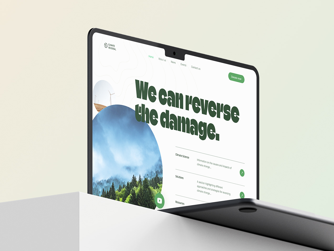 climate change environment Hero landingpage UI/UX Web Webdesign webheader Website Website Design