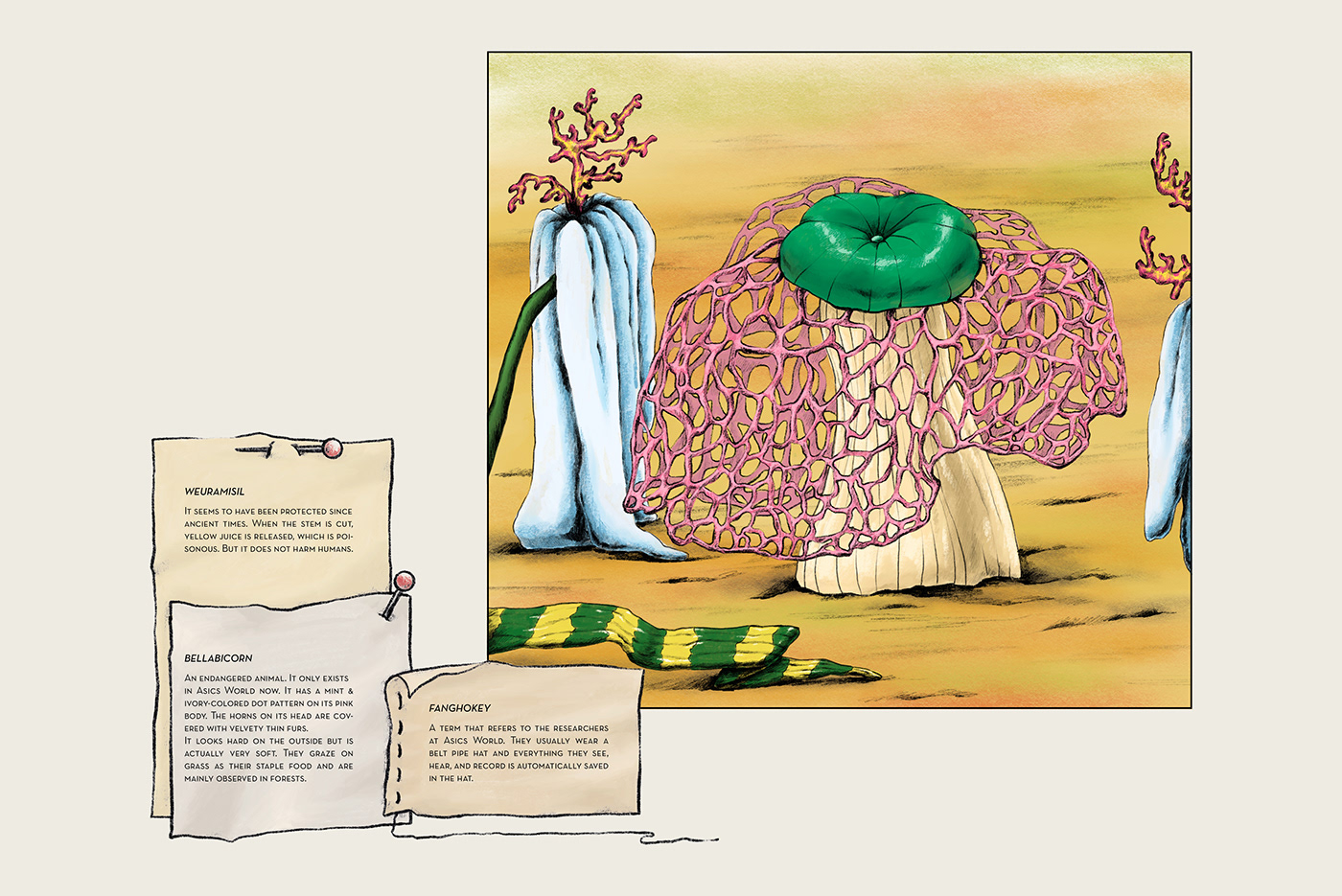 Advertising  animals book design Digital Art  editorial ILLUSTRATION  Pencil drawing plants visual identity