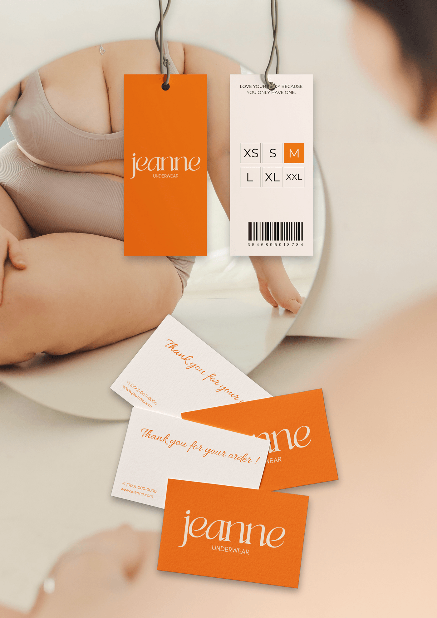 underwear lingerie brand identity branding  brand visual identity Packaging packaging design