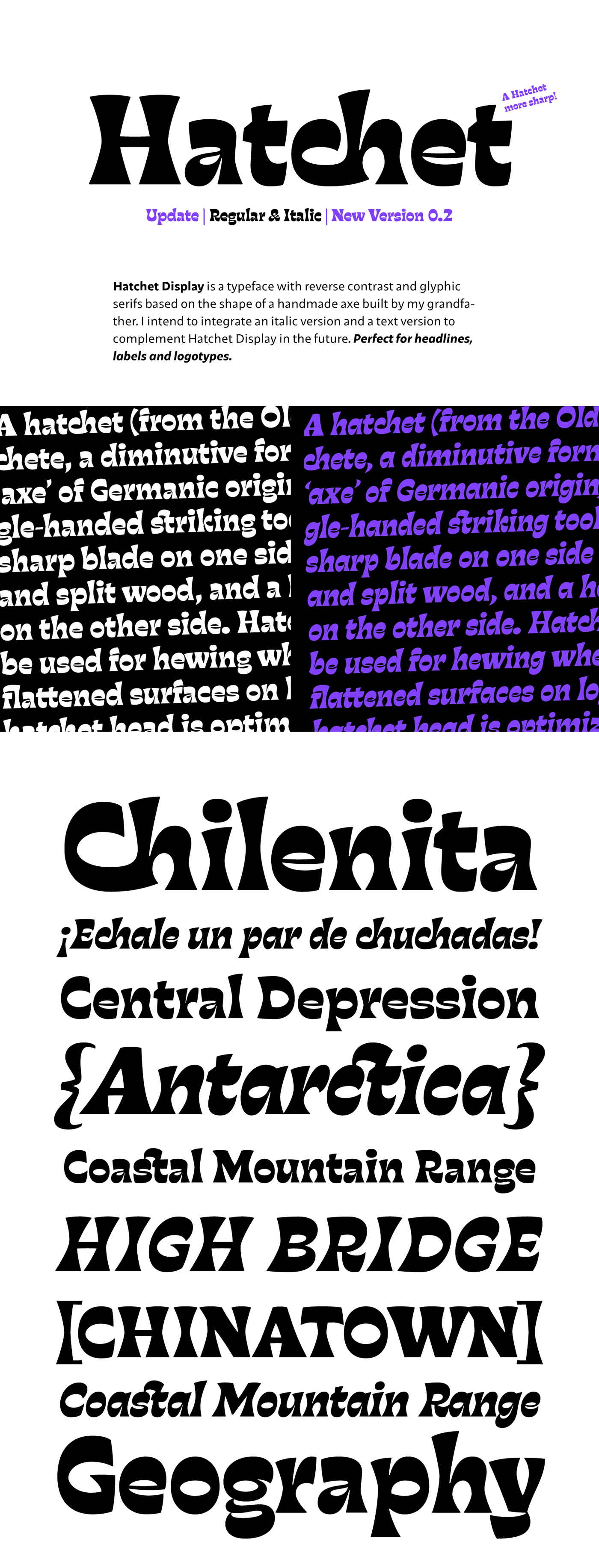 Typeface font type fontface branding  editorial design Label Advertising  reverse contrast