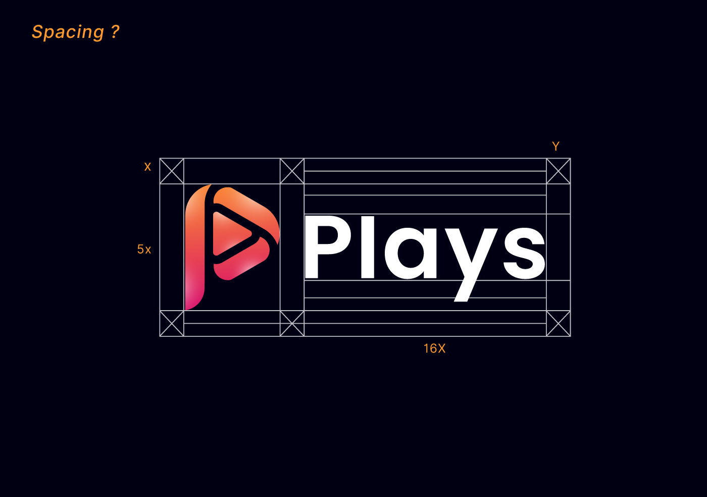 logo Logo Design creativelogo modernlogo brand identity music visual identity MinimalistLogo play playmusic