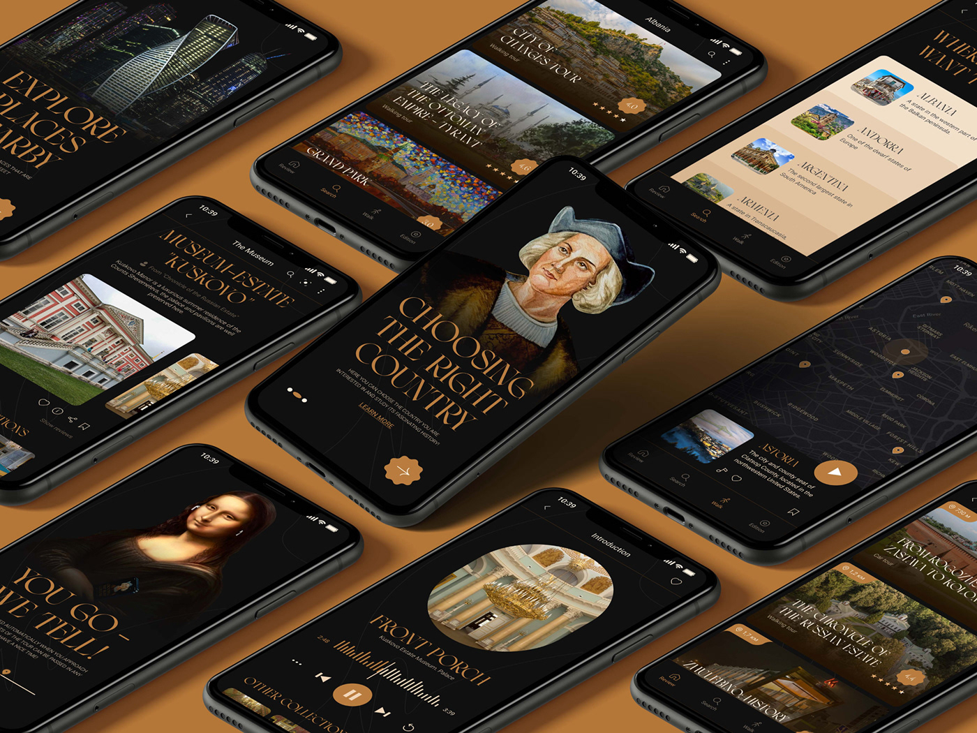 antiquity app app design application Education museum science sight UI/UX приложение