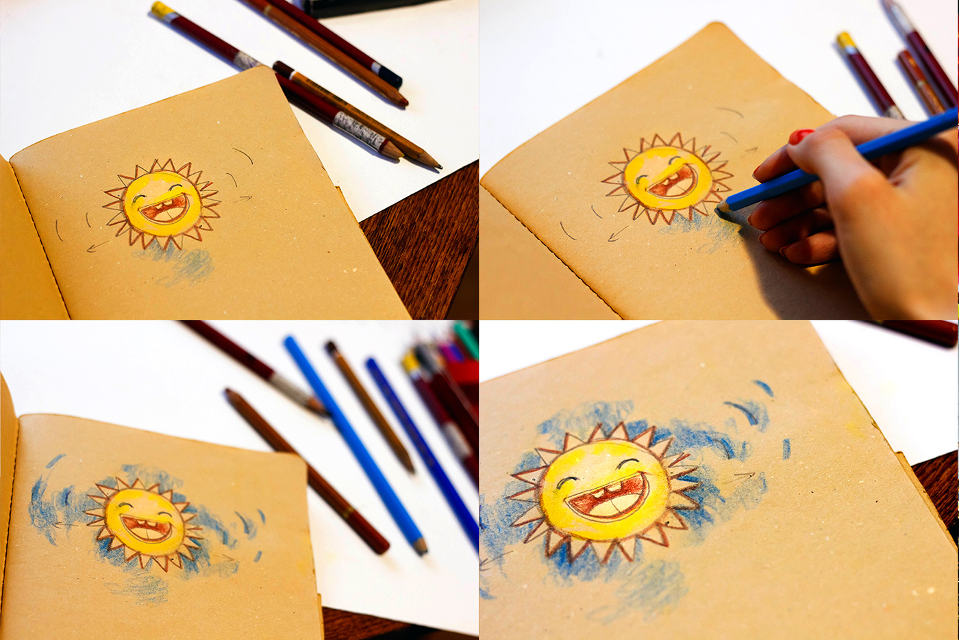 Sun smile Good Morning motion design солнце улыбка sound трек cartoon мультфильм