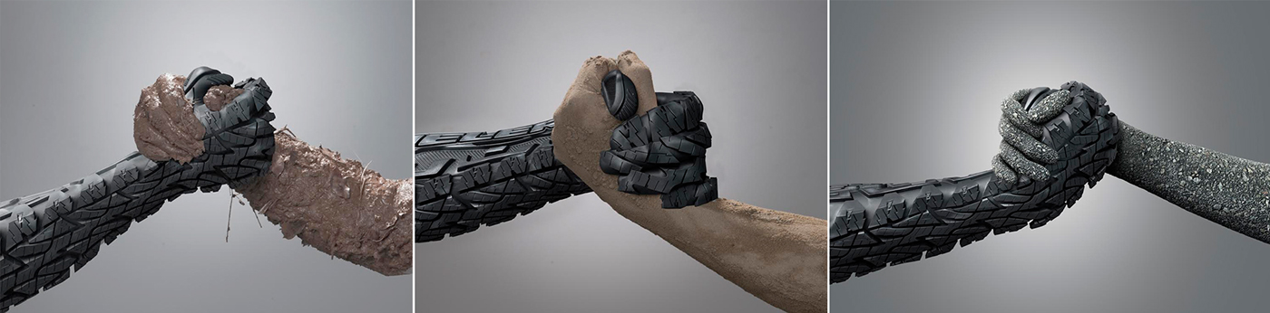 termica termica estudio creativo hand rubber caracas venezuela Caucho Manos Bridgestone Demian Campos