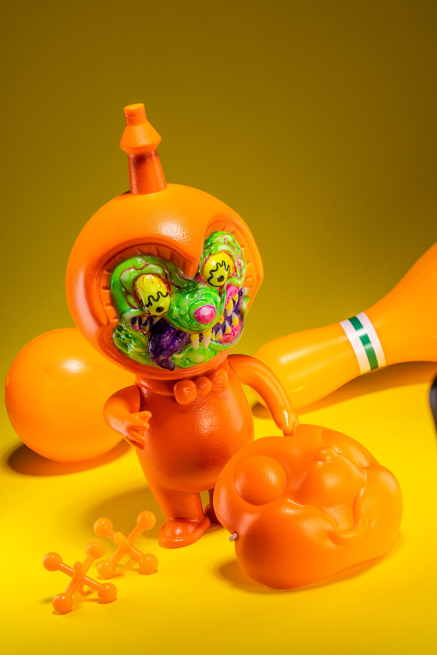 art toy collectible product 3D resin figure lowbrow 3dprint toy