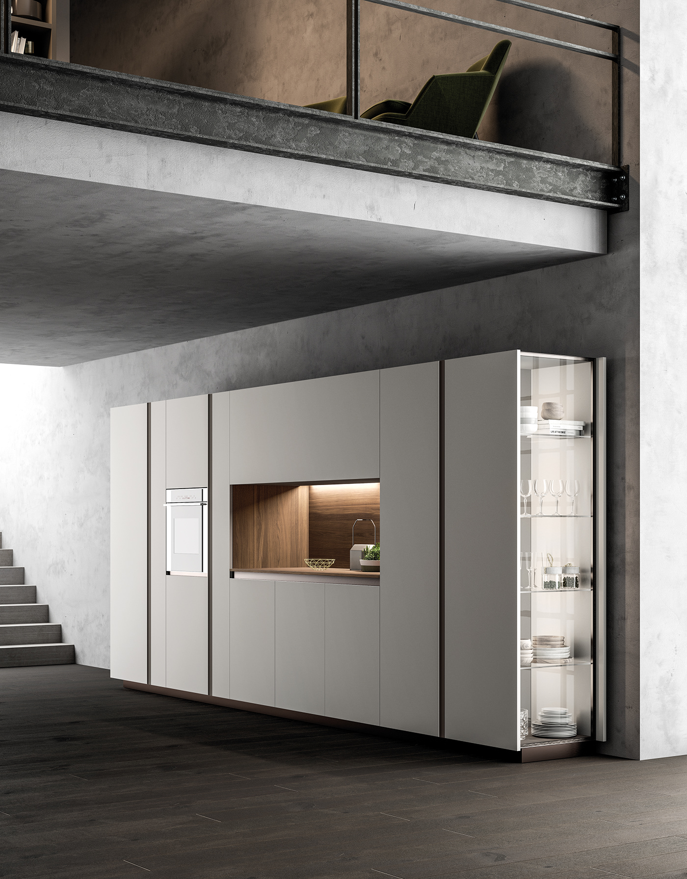 kitchen inspiration Interior design rendering Render arion kitchen 2018 studio podrini Style