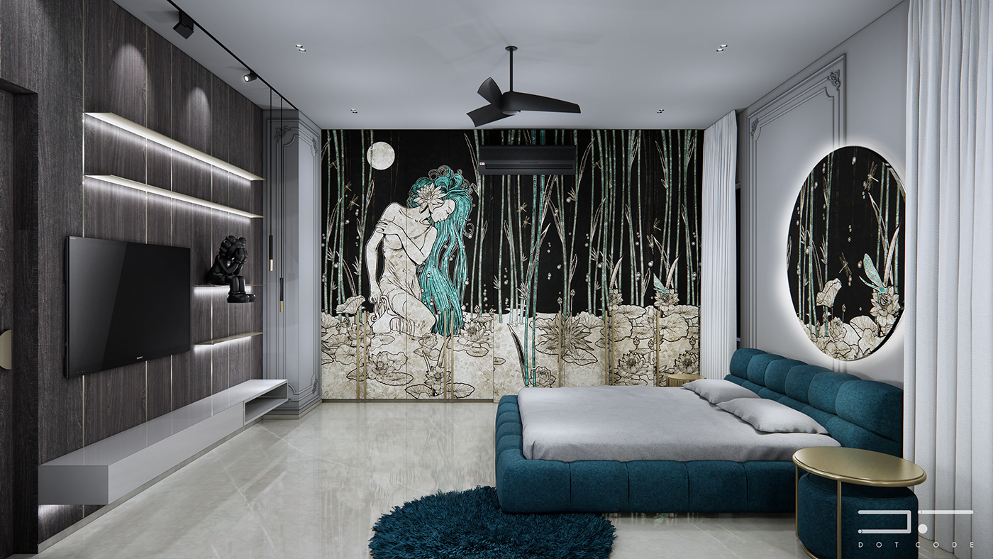 art Bocodolobo contemporary glam gold interior design  living room Luxury Design Residential Design