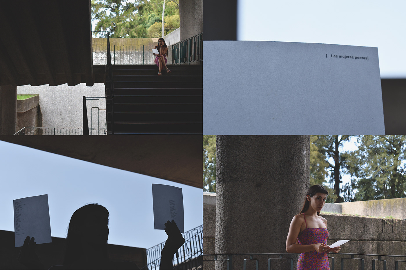architecture argentina art direction  catedra manela desing editorial Photography  Poetry  susana thénon