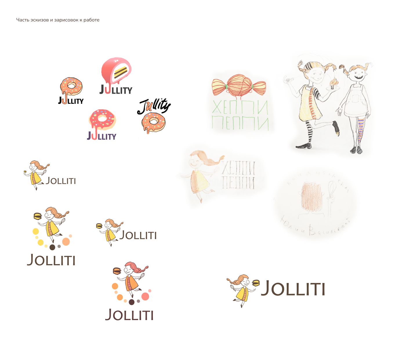 cake Jollity Sweetshop bakery bakery logo coffee shop delivery design Food  visual identity