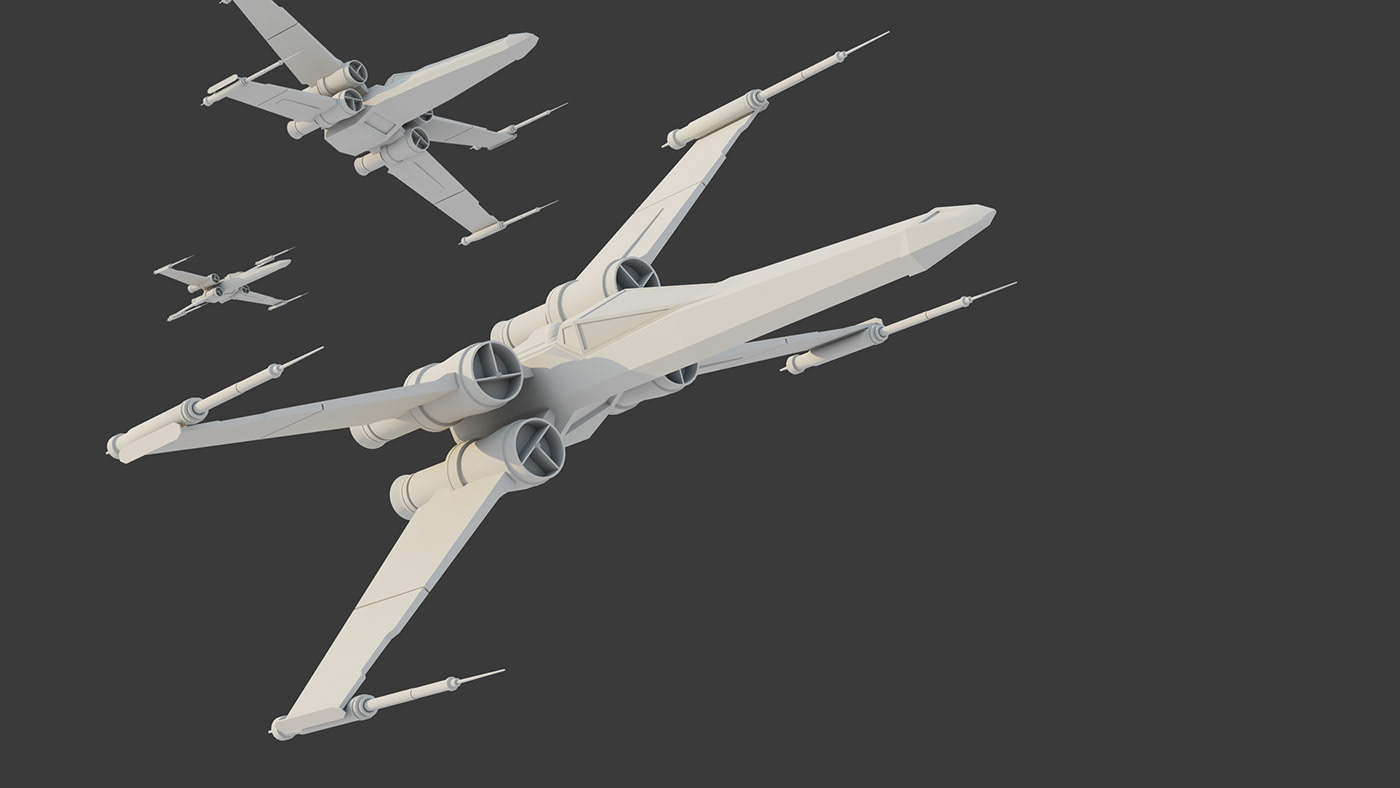 Black Squadron Desktop Wallpaper digital imaging  fanart photoshop retouching  star wars T-70 wallpaper X-wing