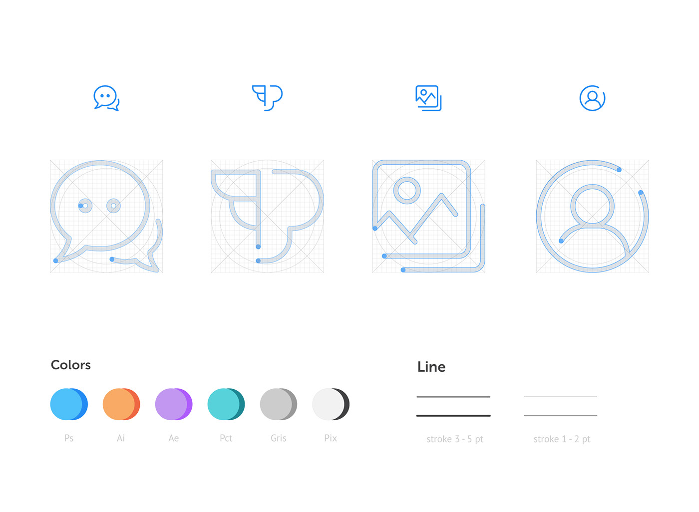 Icon icon design  icons graphic design  identity pictogram vector adobe illustrator brand identity Web Design 