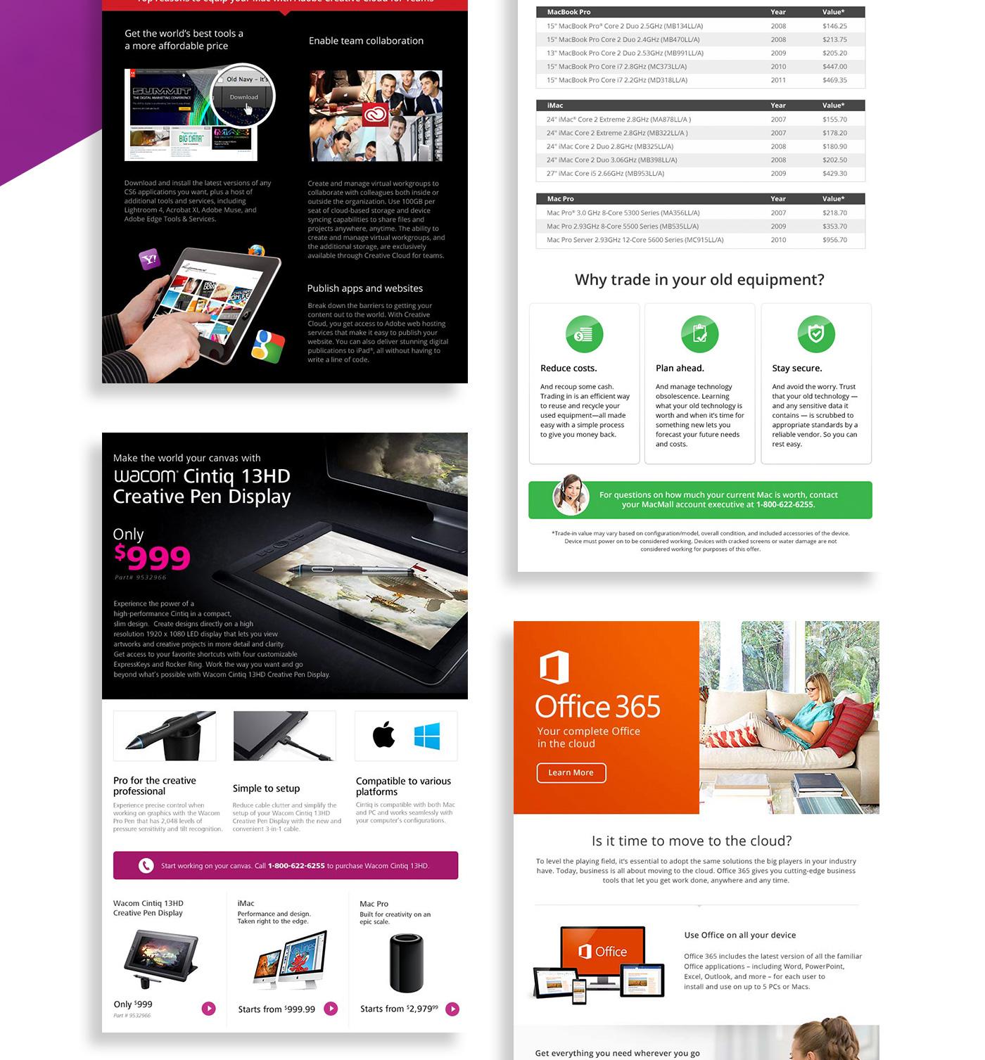 Email Design graphic design  banner ads Technology PCM