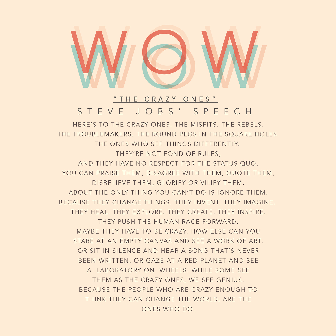 wow Steve Jobs The Crazy Ones Think Different speech book Graphic Novel Digital Art  ILLUSTRATION  cartoomics
