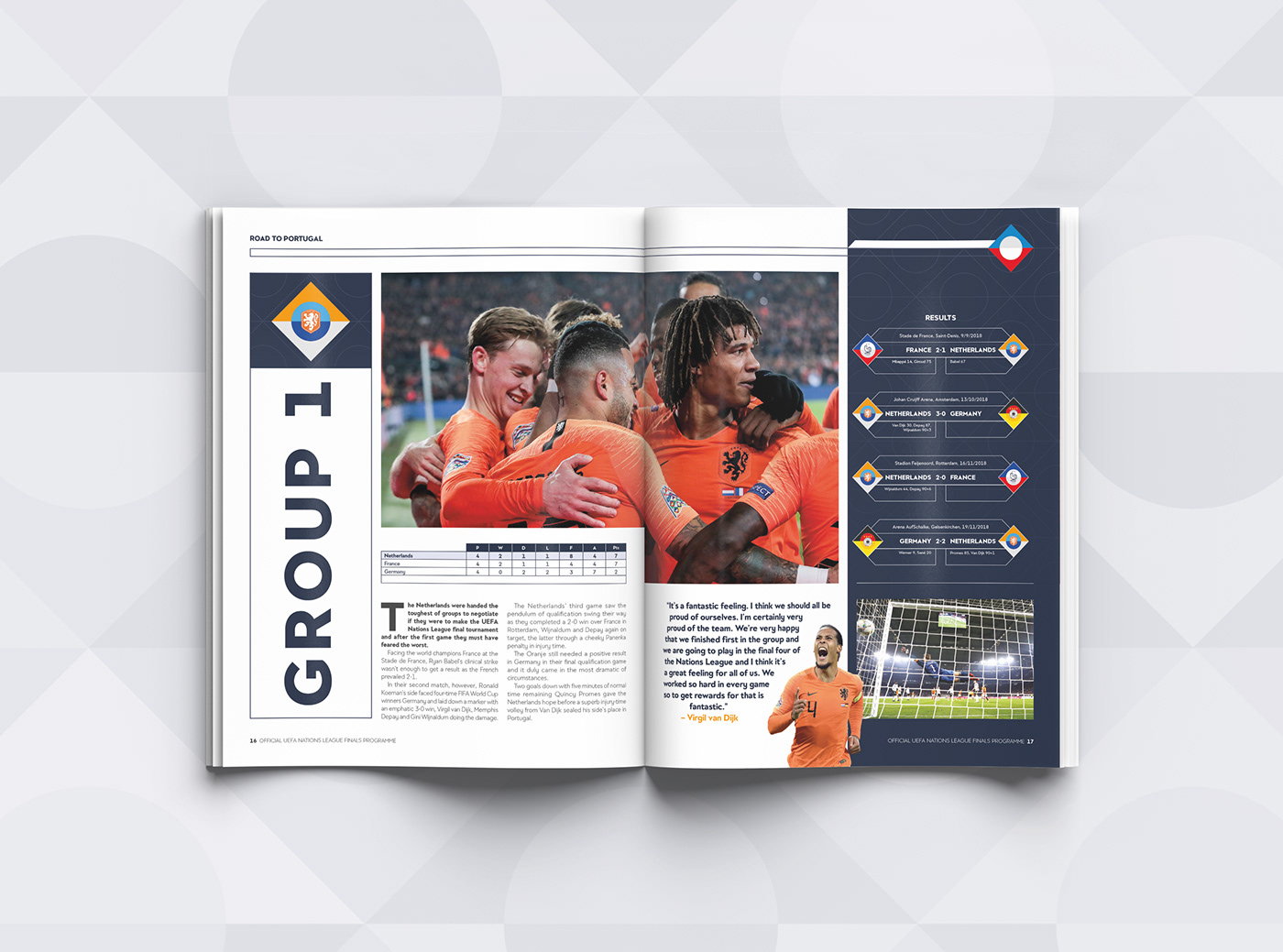 football soccer sport magazine publication FIFA football design book