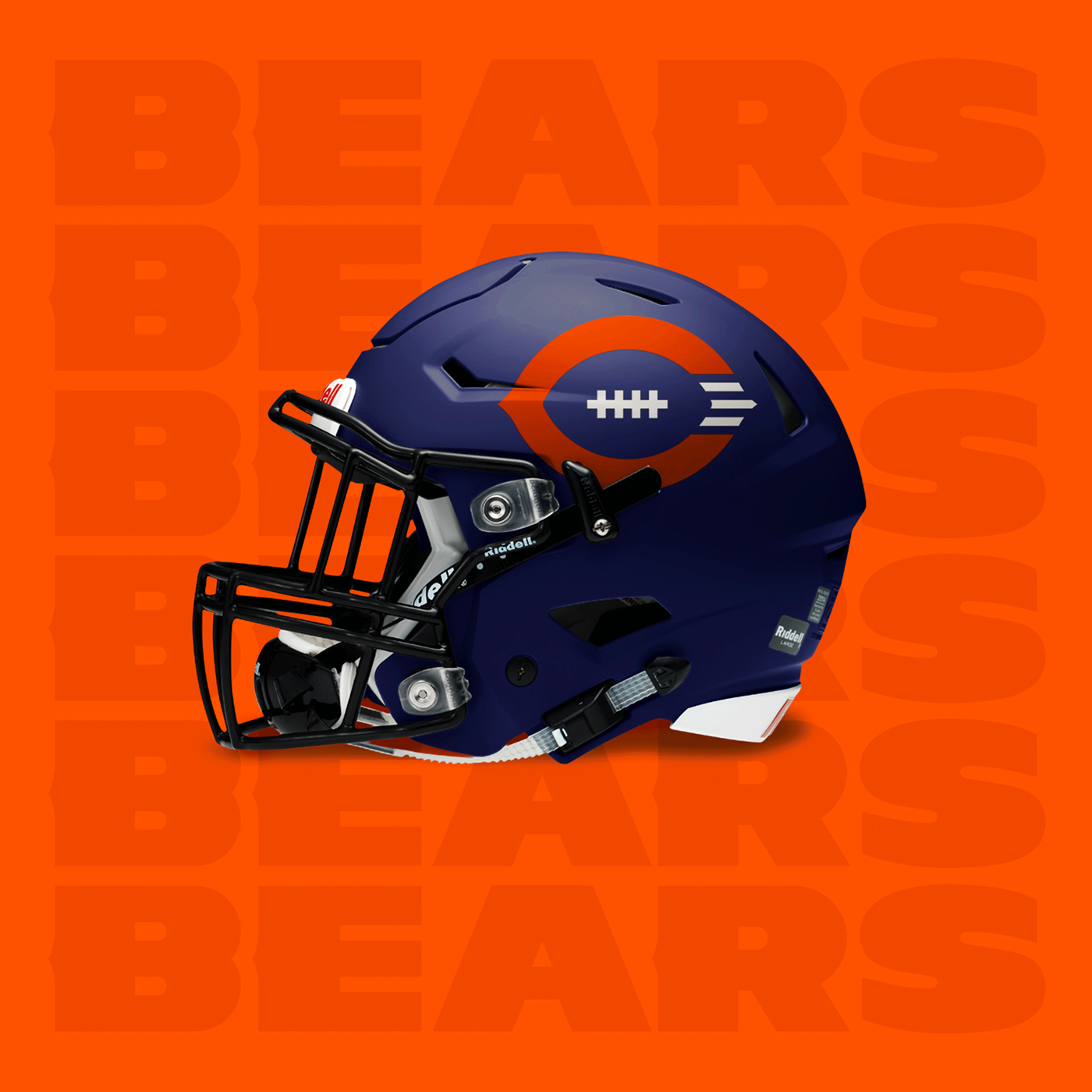 bears brand brand designer brand identity branding  chicago football logo Logo Design logo designer
