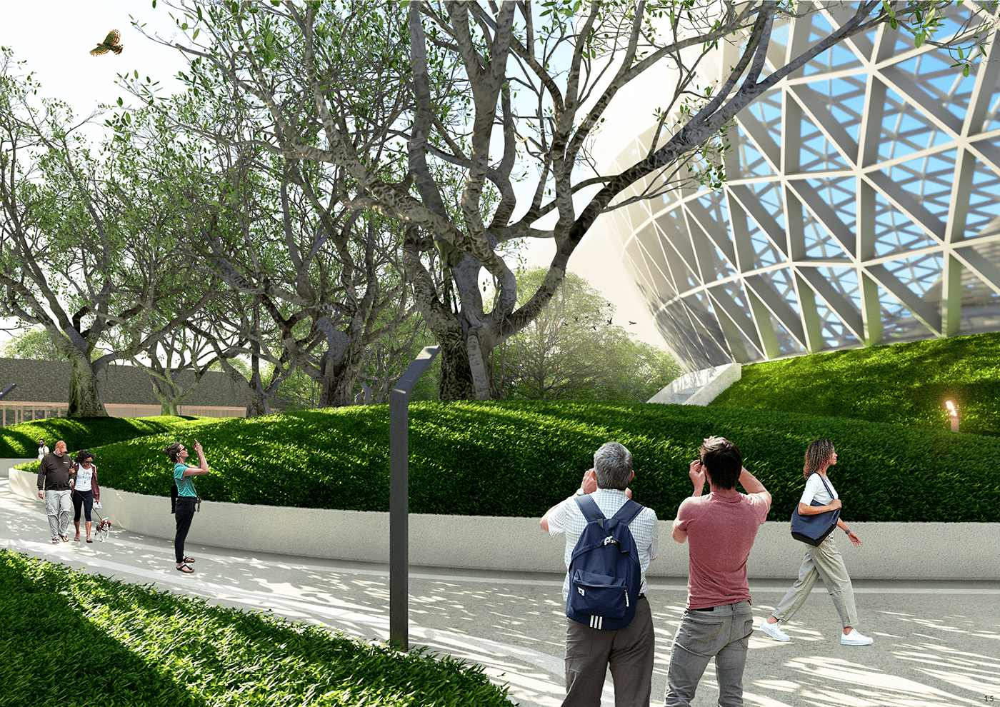 architecture archviz art building concept design green modern Sustainability visualization