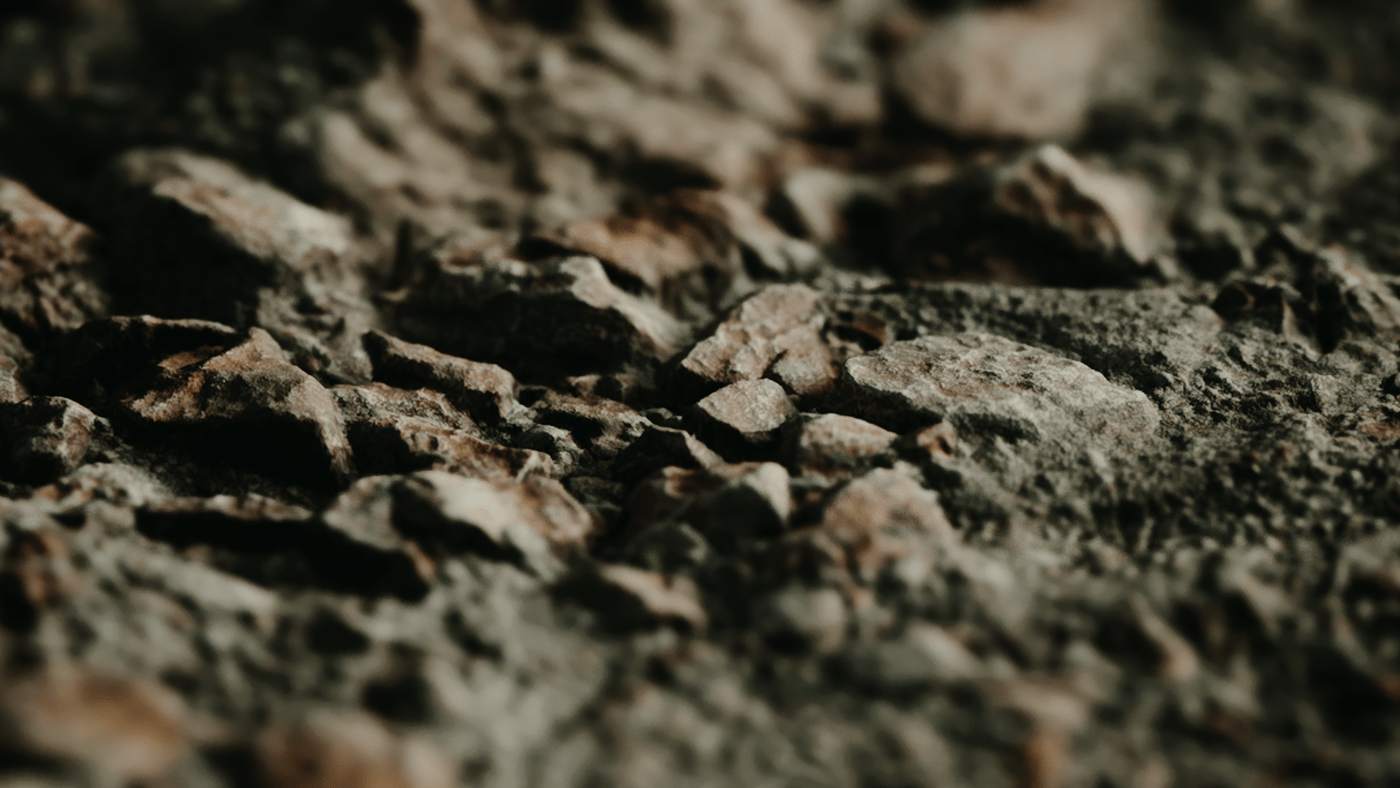 CGI close-up dark octane rock SKY Sun terrain Unreal
