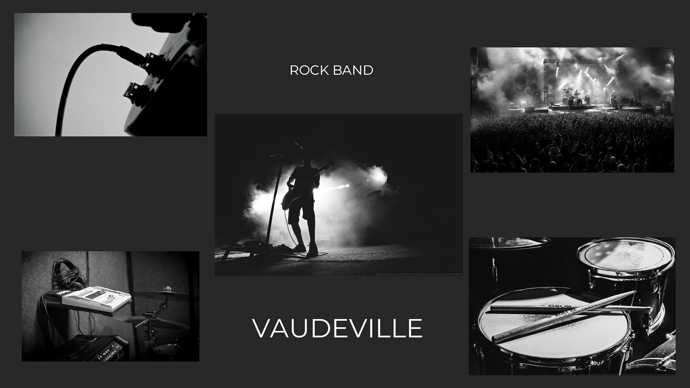 graphic design  logo Logo Design music rock band concert rock