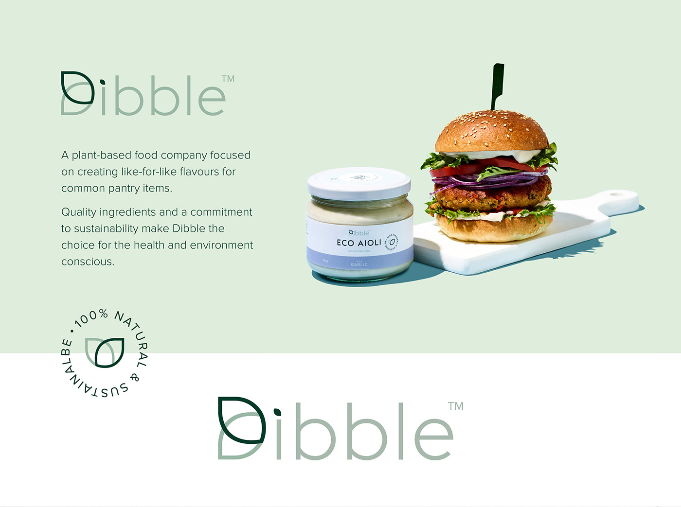 vegan Sustainable packaging design branding  organic Plant Based eco friendly Food Packaging logo leaves