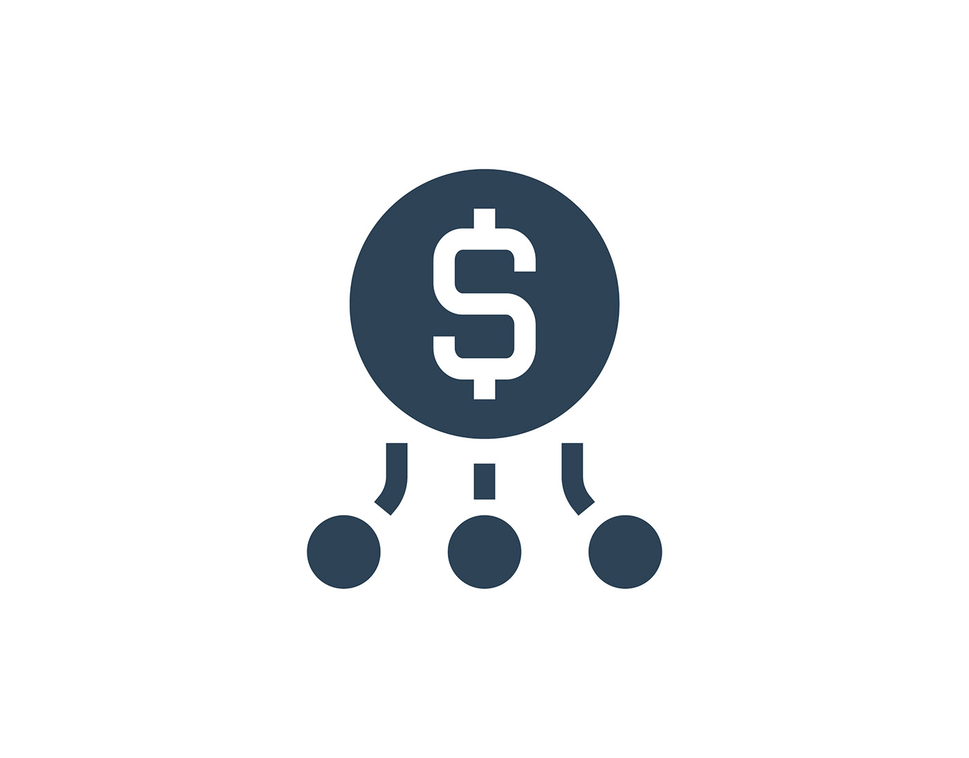affiliate fundraising Fund funding crowdfunding money Icon vector dollar fundraise