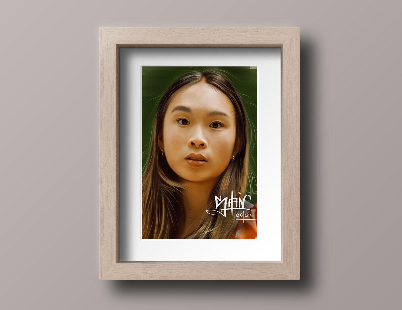 asian digitalportrait Expression face facedrawing jasminchew portrait portraitdrawing realistic