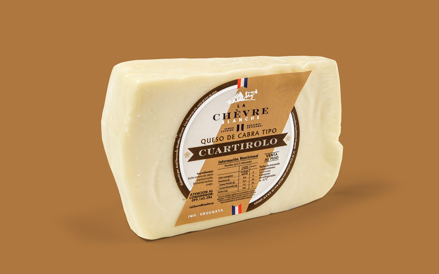 diseño Packaging Queso de Cabra goat cheese design empaque uruguay