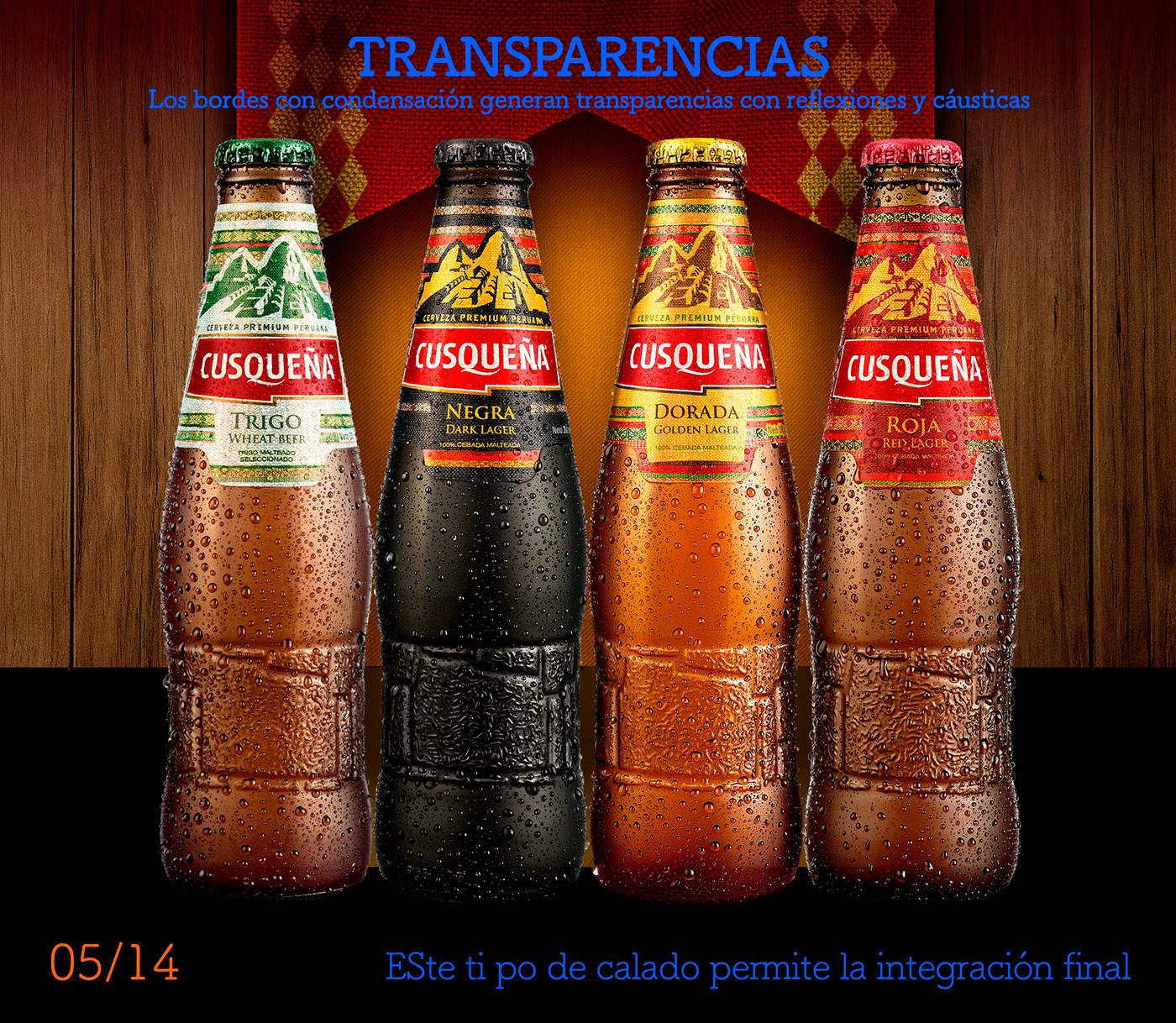 Oktobefest retoque ilustracion foto composicion arte digital cusqueña cerveza peru Decheco diseño