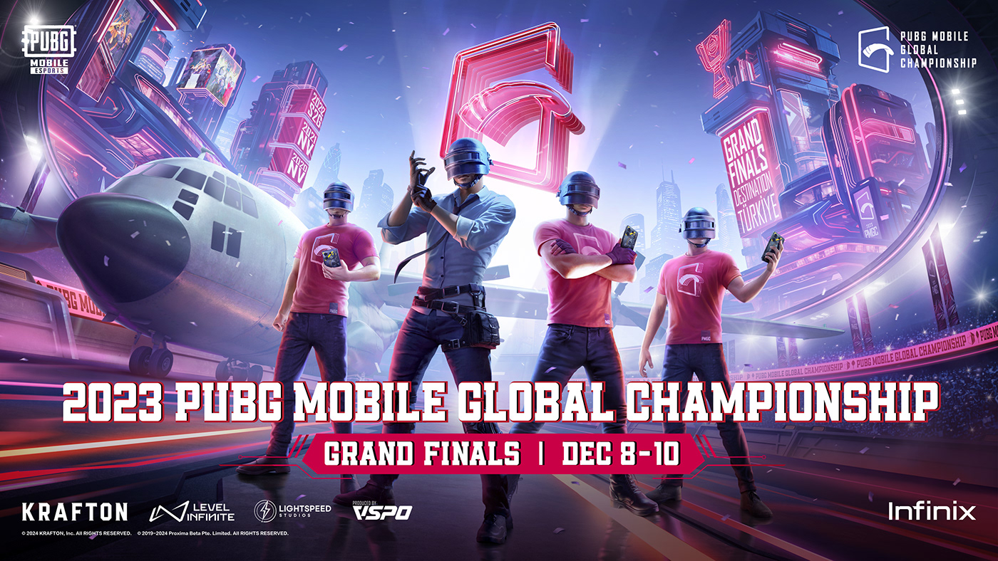 PUBG mobile esports pmgc esports tournament broadcast motion graphics  电子竞技 VSPO Gaming 赛事包装