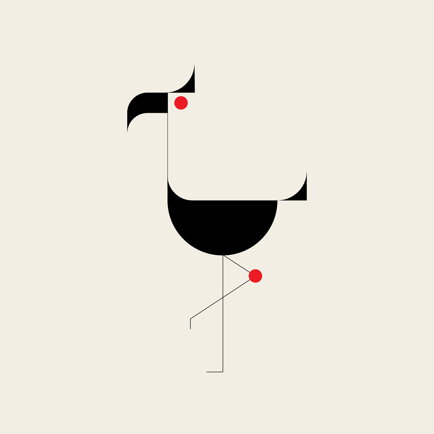 ILLUSTRATION animals Drawing Patterns minmalism geometry art Insects design bauhaus