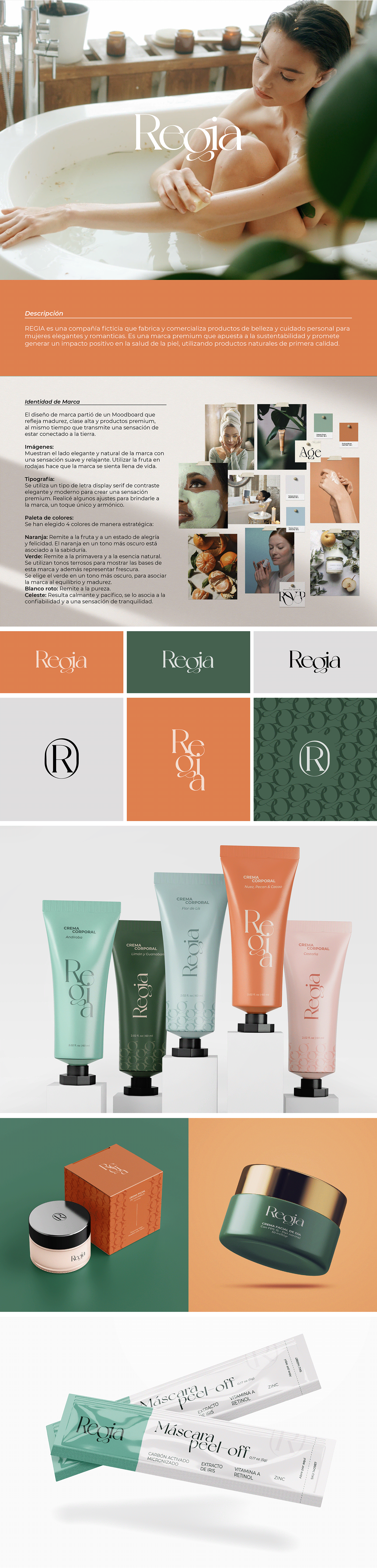 beuaty brand identity branding  cosmetics logo Logotype natural Packaging skincare Skincare packaging