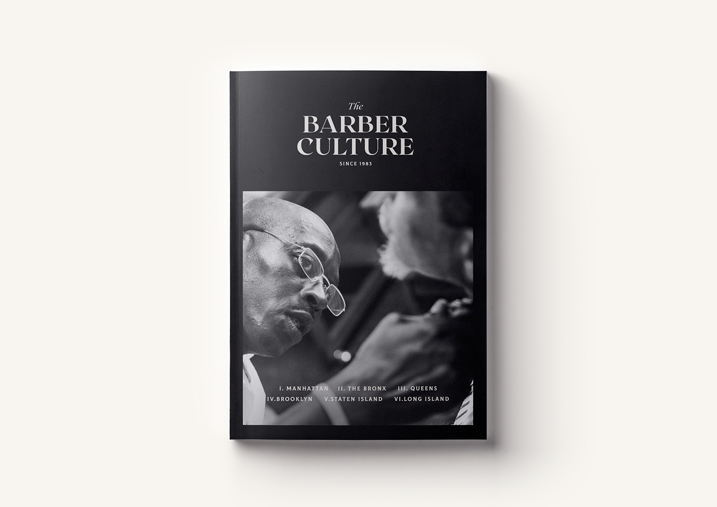 magazine editorial graphic design  art direction  paper barber the barber culture press Web app