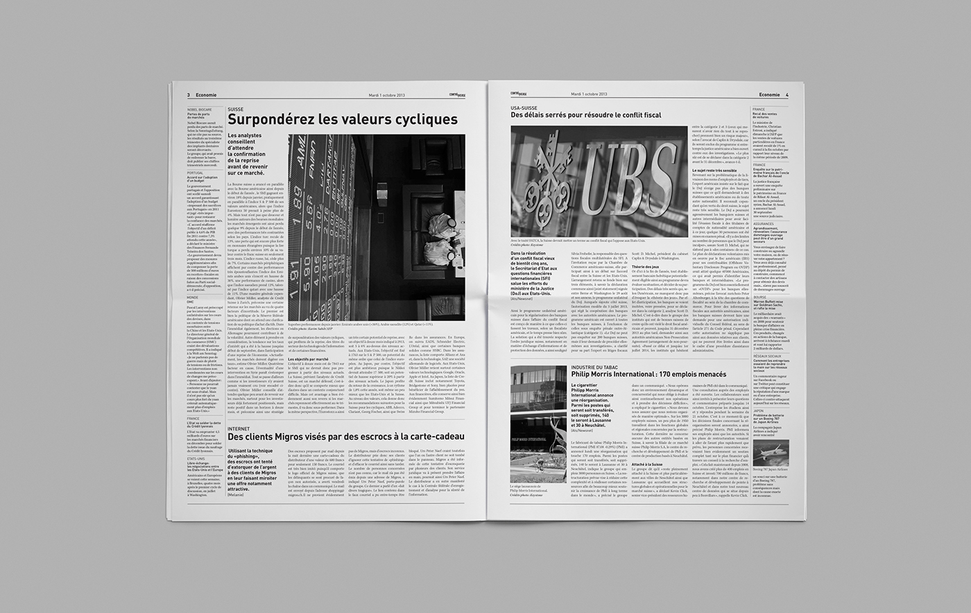 newspaper paper black White controverse magazine mag type editorial design graphic