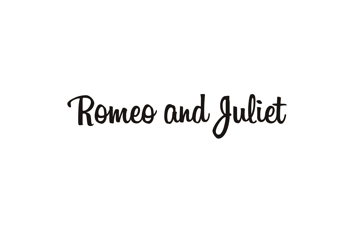 cover book graphic ILLUSTRATION  design Romeo and Juliet shakespeare