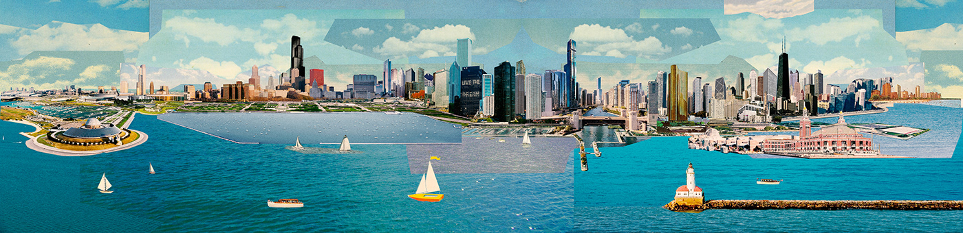 collage Digital Collage colagem chicago colagem digital Adobe Photoshop vintage collage Collageart retrocollage
