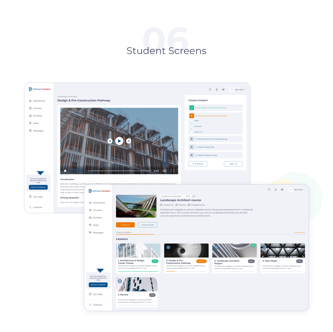 educational Figma learning school UI ui design user interface ux UX design Web Design 